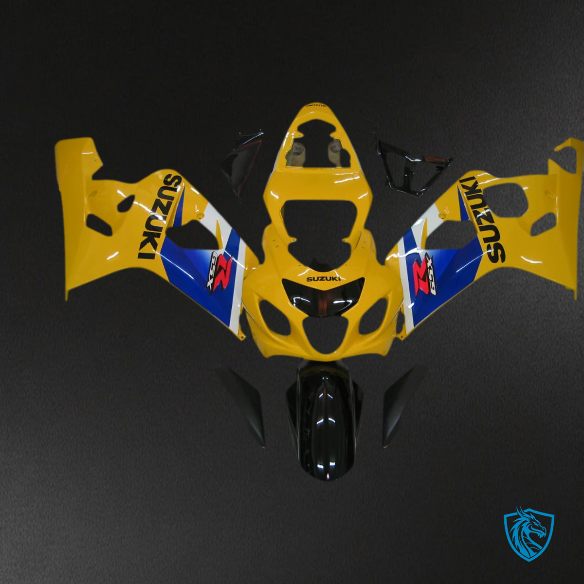 Suzuki GSXR 600-750 (2004-2005) Yellow Multi Color - Fairing Kit