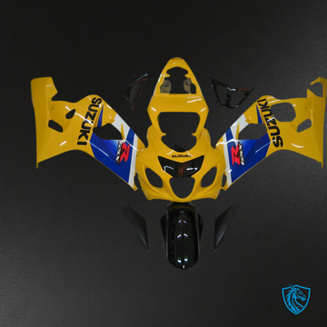 Suzuki GSXR 600-750 (2004-2005) Yellow Multi Color - Fairing Kit