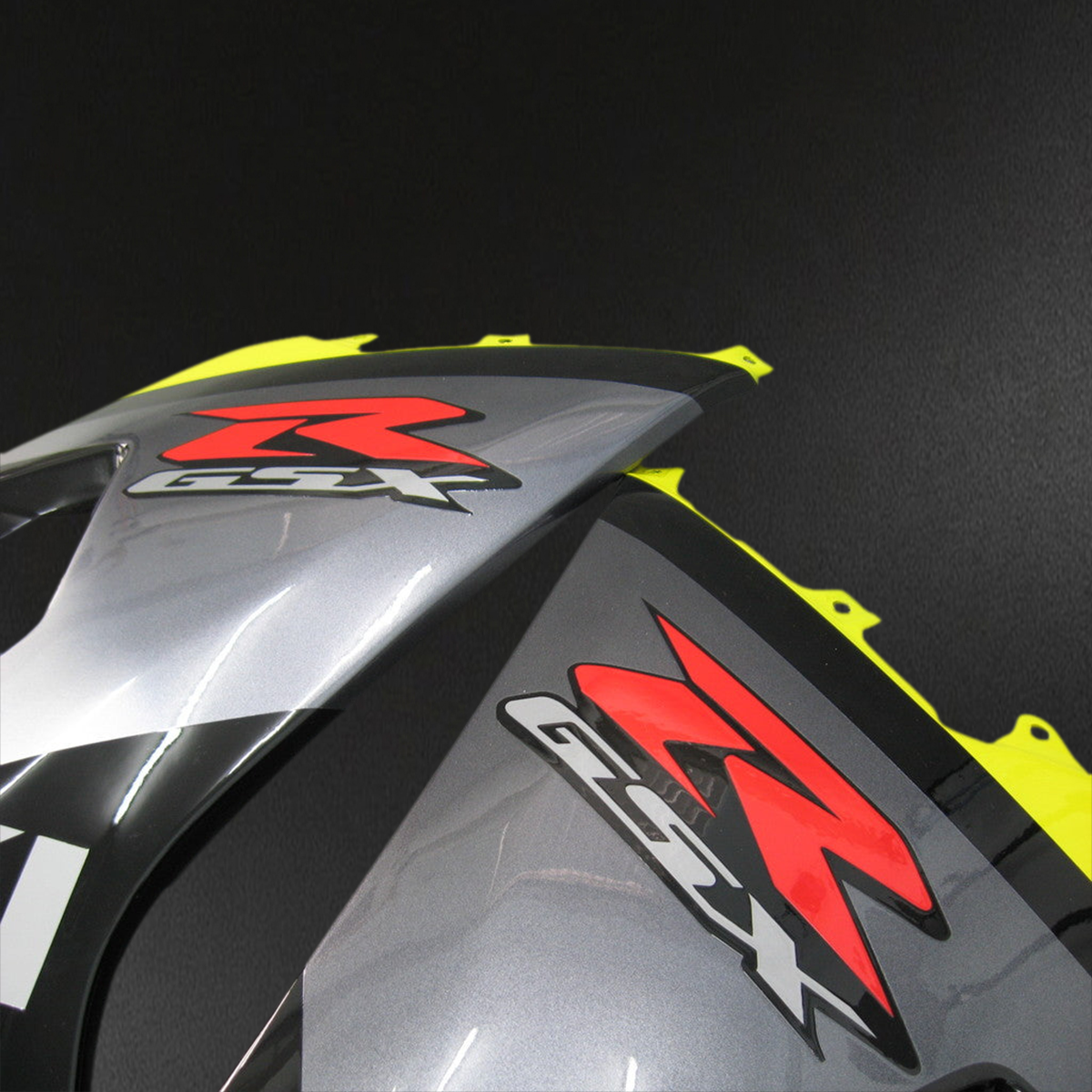 Suzuki GSXR 600-750 (2004-2005) Yellow & Black Racing Generic - Custom ABS Fairing Kit