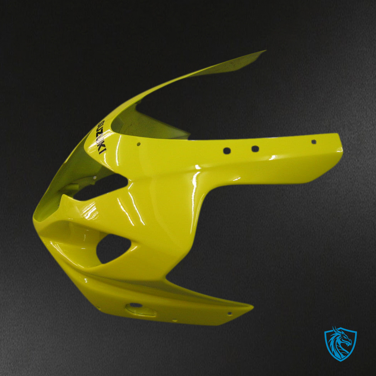 Suzuki GSXR 600-750 (2004-2005) Yellow & Black Racing Generic - Custom ABS Fairing Kit