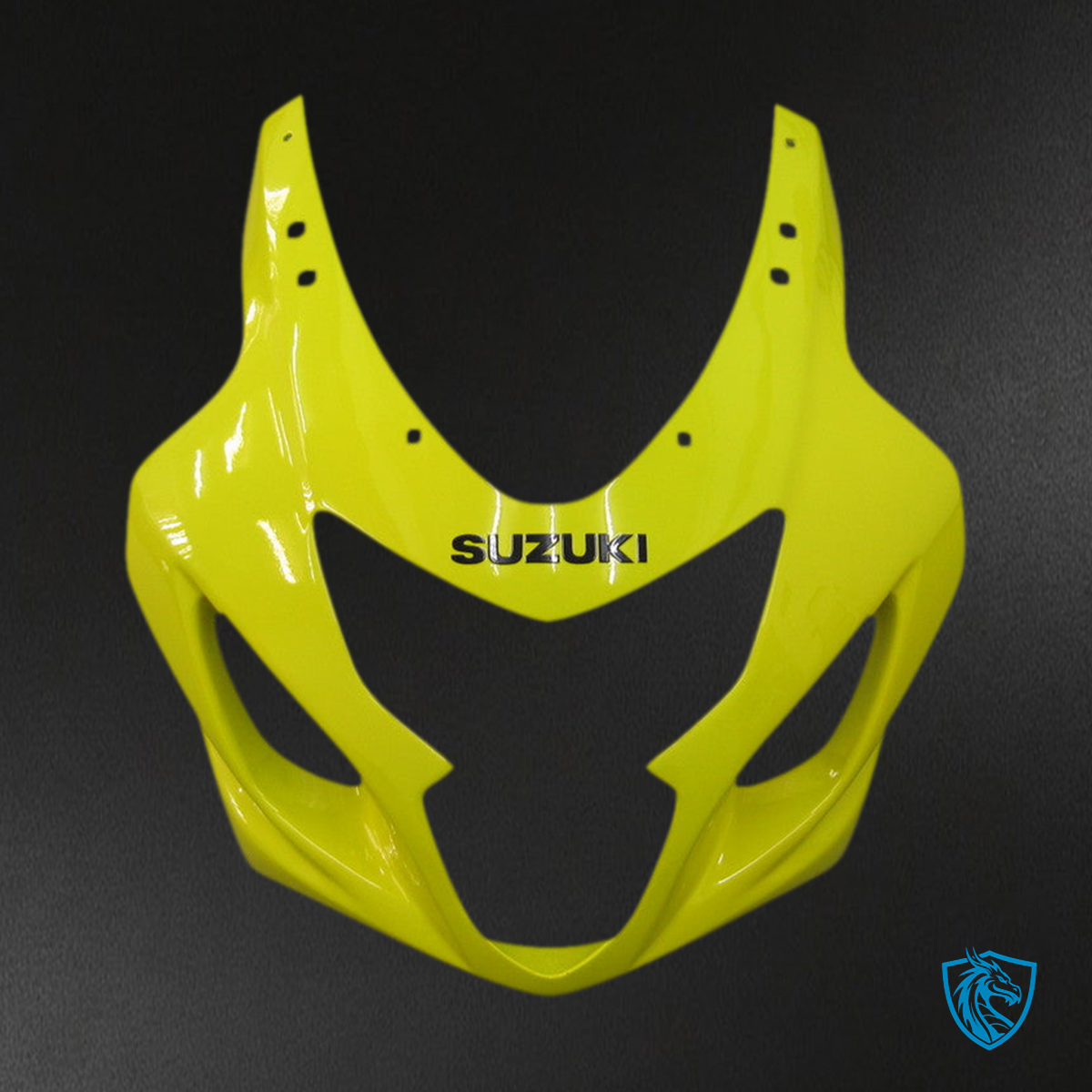 Suzuki GSXR 600-750 (2004-2005) Yellow & Black Racing Generic - Custom ABS Fairing Kit