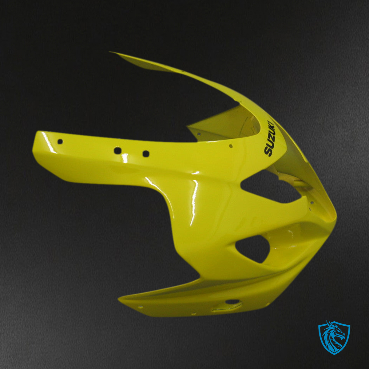Suzuki GSXR 600-750 (2004-2005) Yellow & Black Racing Generic - Custom ABS Fairing Kit
