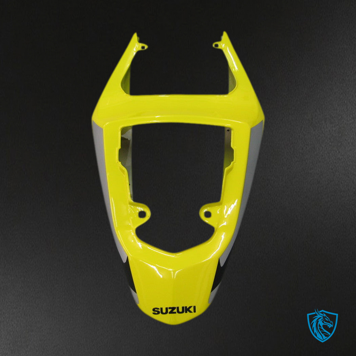 Suzuki GSXR 600-750 (2004-2005) Yellow & Black Racing Generic - Custom ABS Fairing Kit