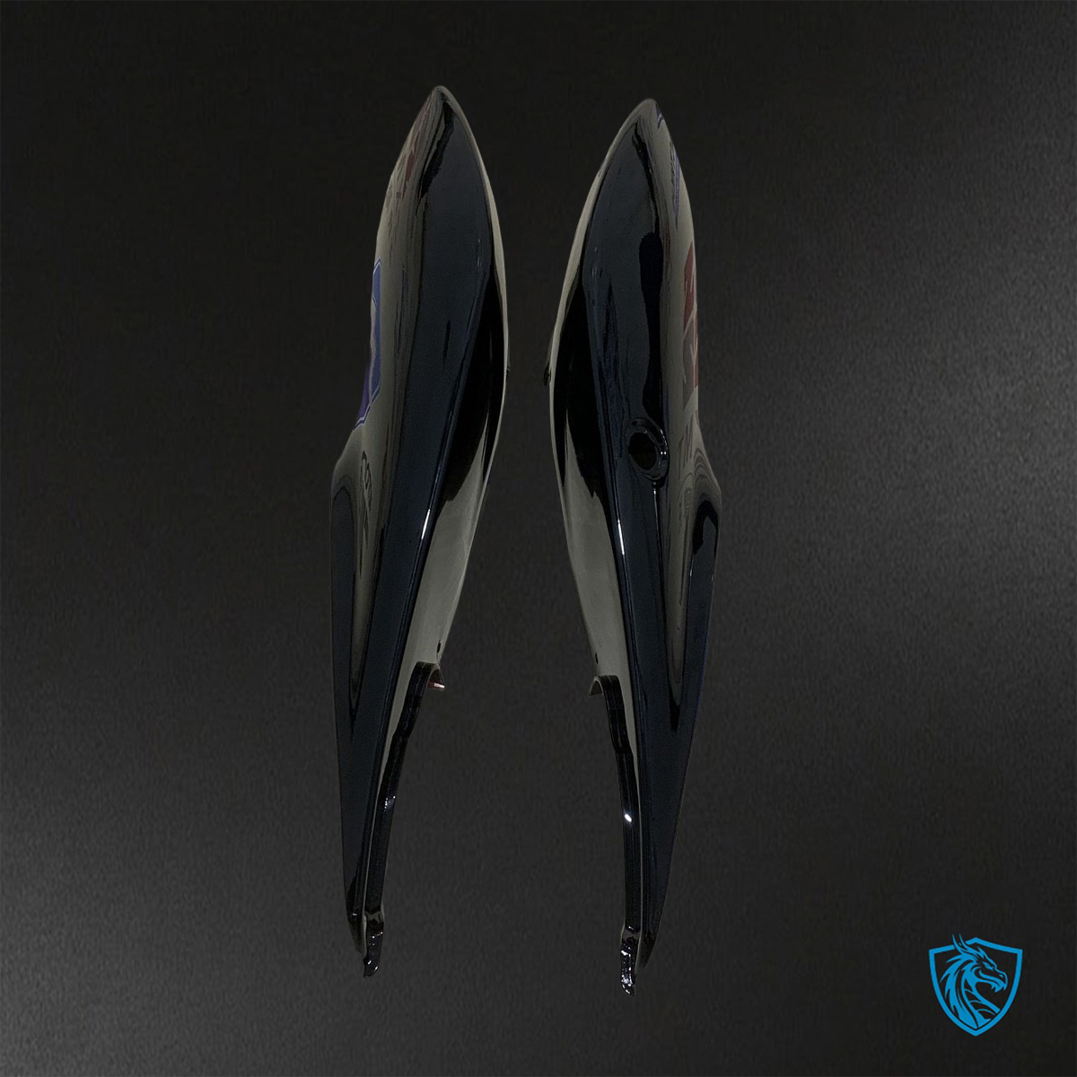 Suzuki GSX-R600/750 (2006-2007) Black & Blue - Replacement Motorcycle Fairings Kit