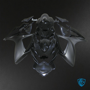 Suzuki GSX-R600/750 (2006-2007) Black & Gray - Custom ABS Fairing Kit