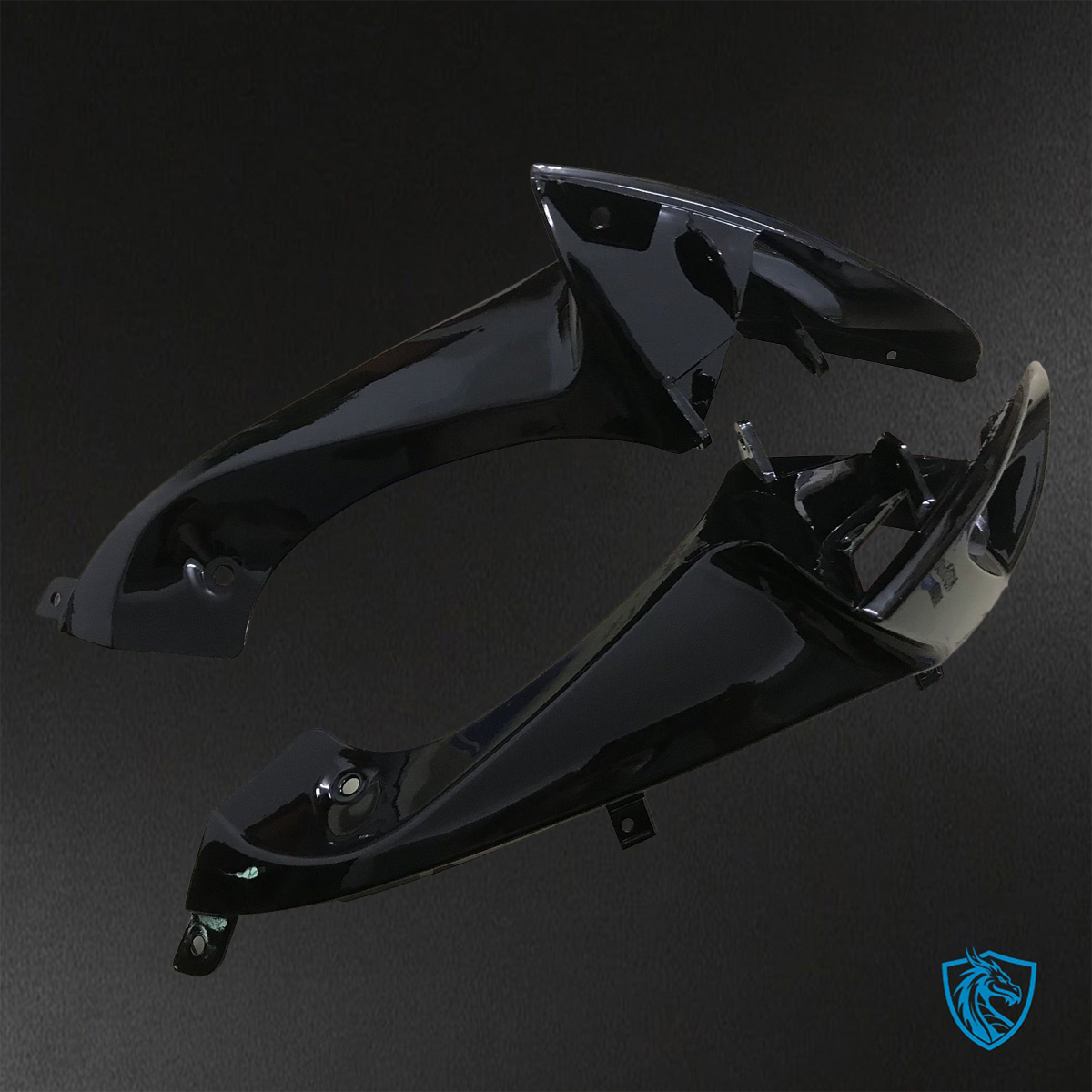 Suzuki GSX-R600/750 (2006-2007) Black - Replacement Motorcycle Fairings Kit