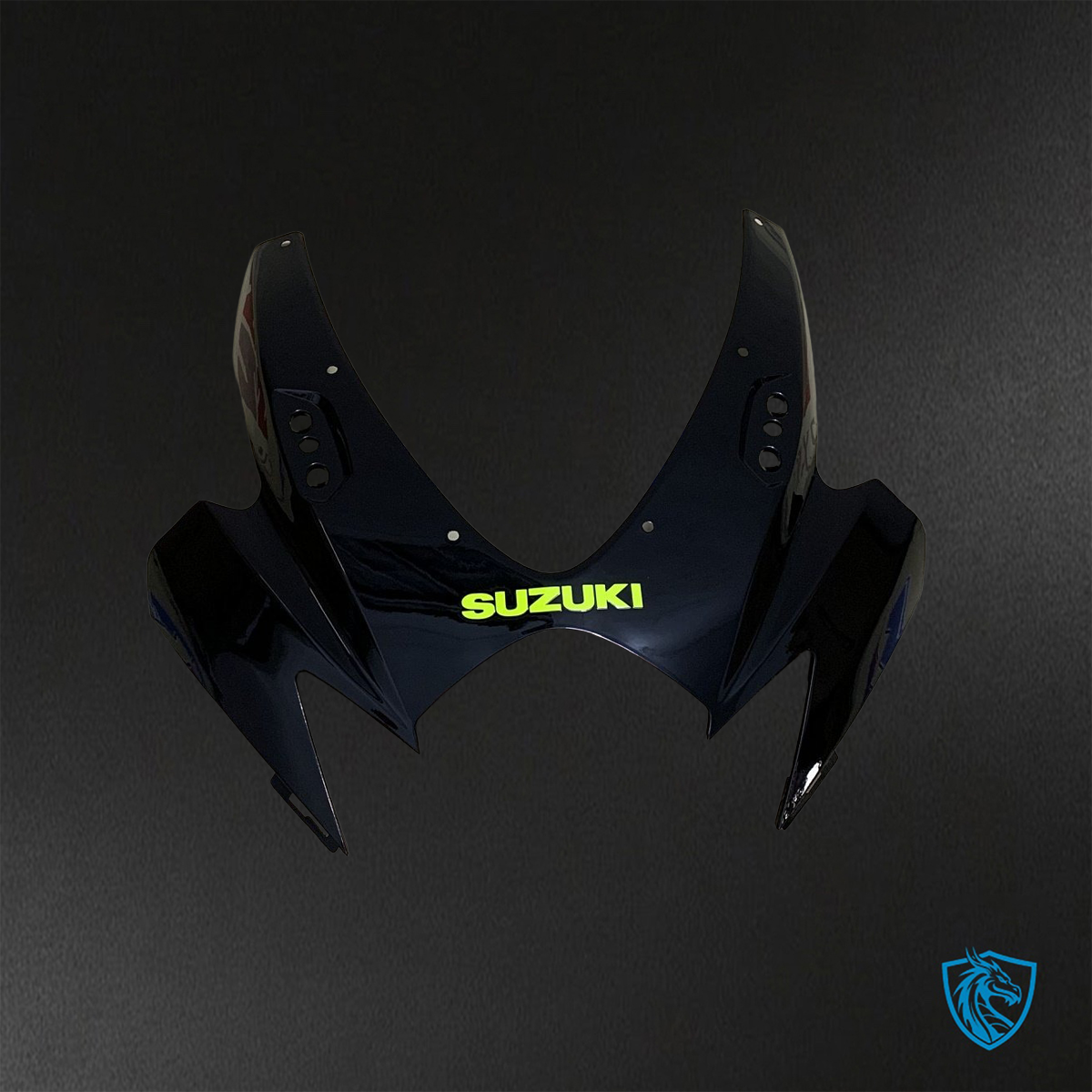 Suzuki GSX-R600/750 (2006-2007) Black & Green - Custom ABS Fairing Kit