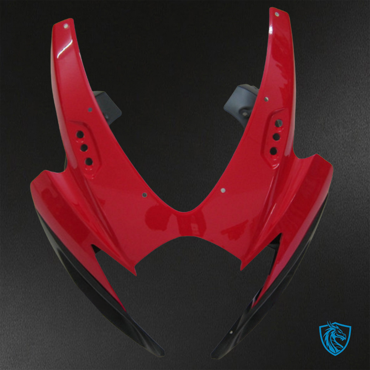 Suzuki GSX-R600/750 (2006-2007) Black & Red - Replacement Motorcycle Fairings Kit