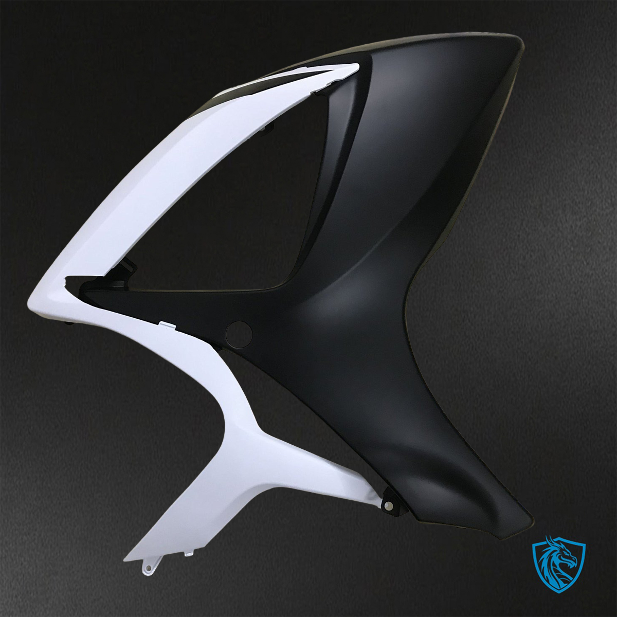 Suzuki GSX-R600/750 (2006-2007) Black & White - Replacement Motorcycle Fairings Kit