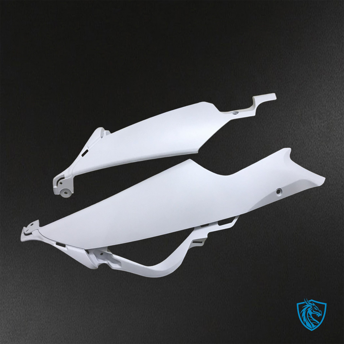 Suzuki GSX-R600/750 (2006-2007) Black & White - Replacement Motorcycle Fairings Kit