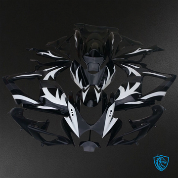 Suzuki GSX-R600/750 (2006-2007) Black & White - Custom ABS Fairing Kit