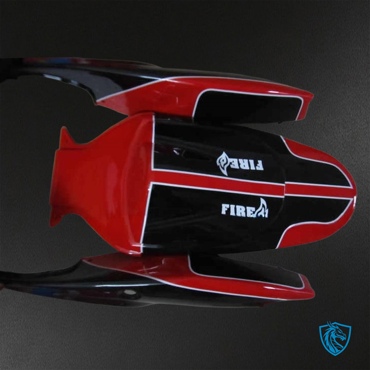 Suzuki GSX-R600/750 (2006-2007) Black, White & Red ABS Bodywork - Fairings Kit