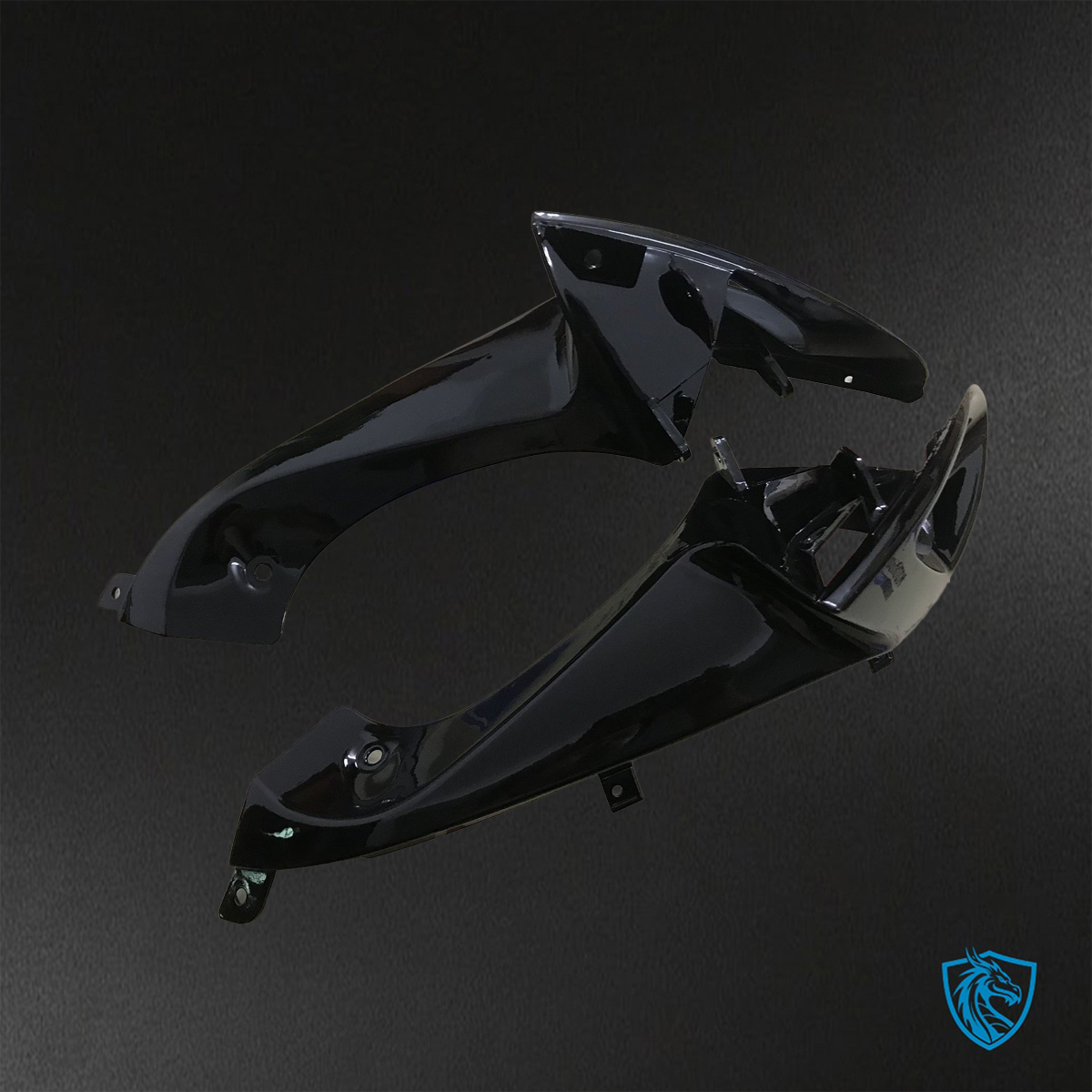 Suzuki GSX-R600/750 (2006-2007) Black Fairings Kit - Aftermarket ABS Bodywork