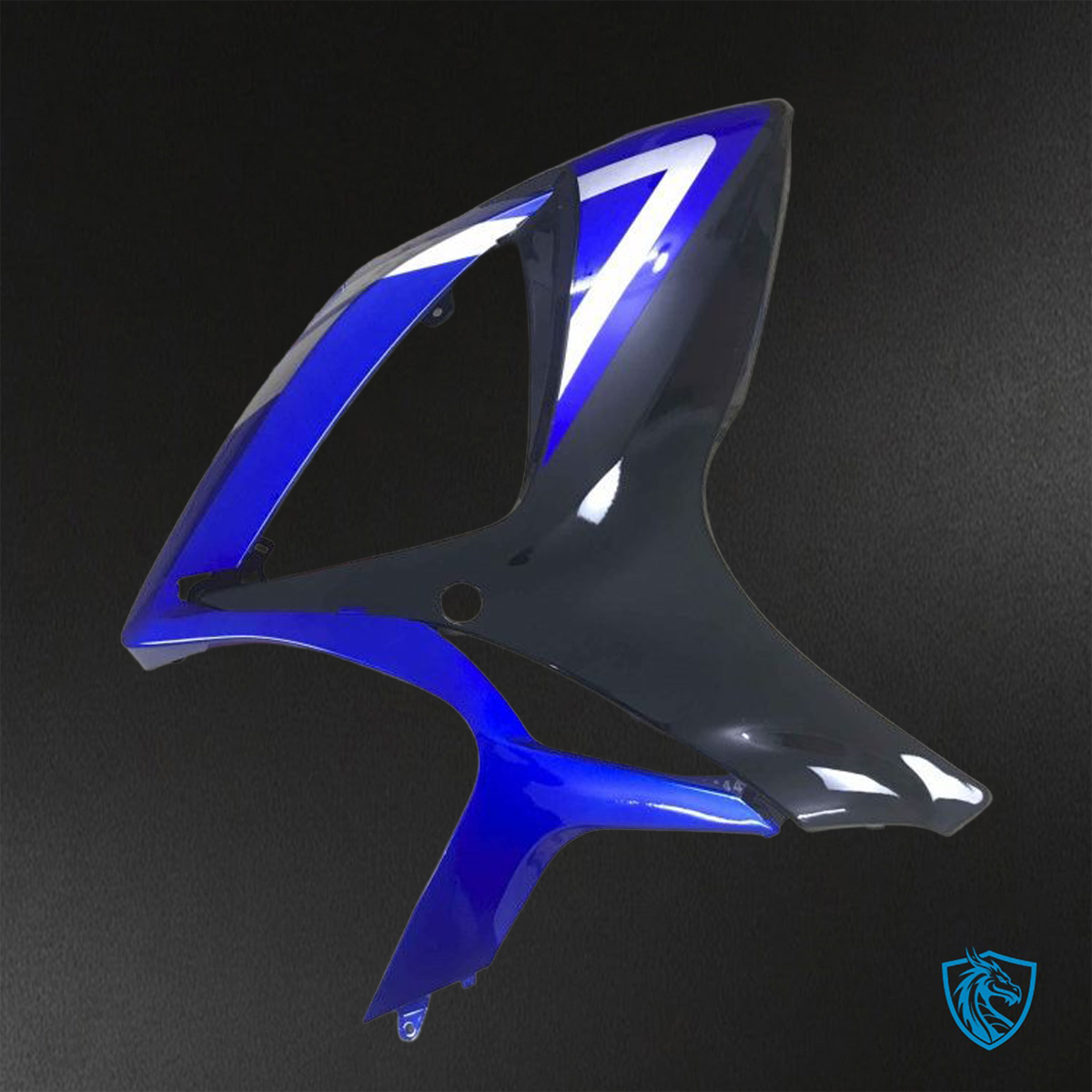 Suzuki GSX-R600/750 (2006-2007) Blue & Black - Custom ABS Fairing Kit