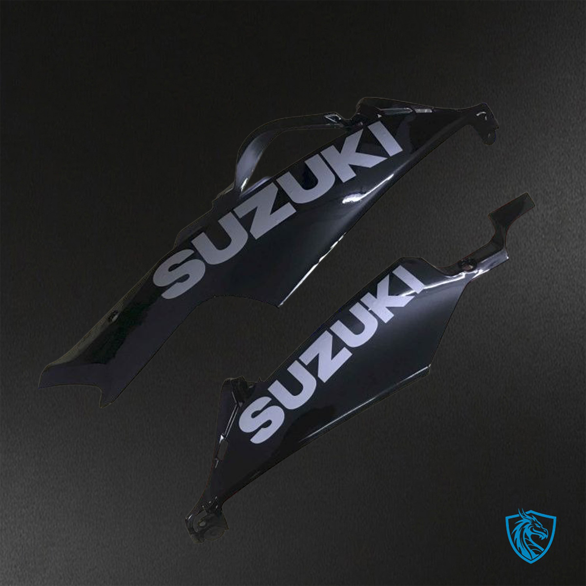 Suzuki GSX-R600/750 (2006-2007) Blue & Black - Custom ABS Fairing Kit