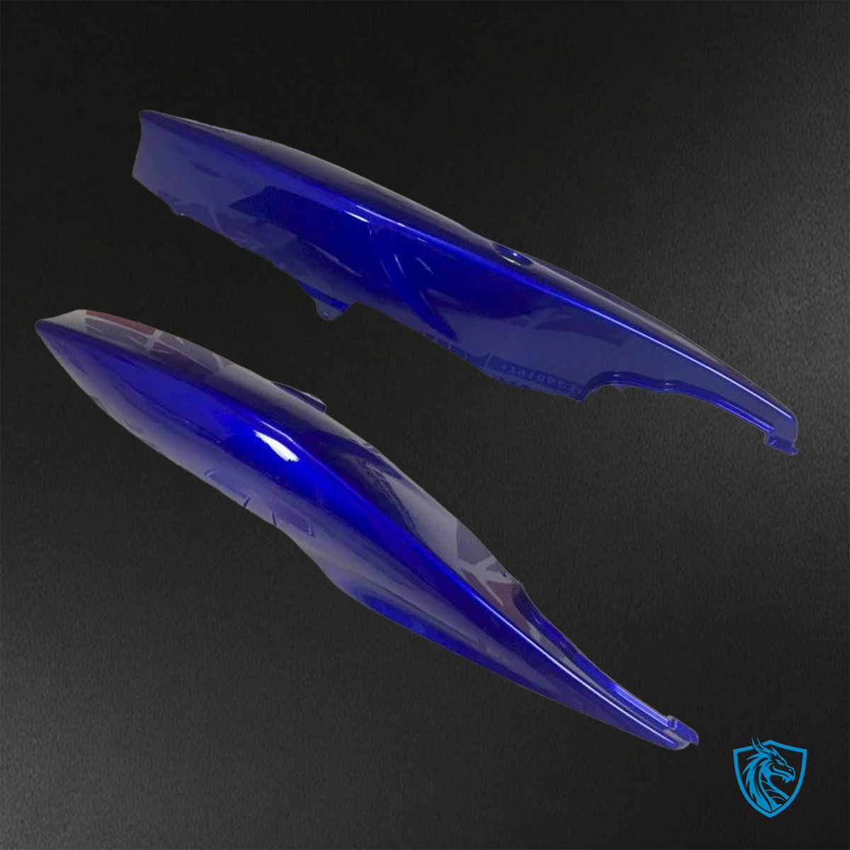 Suzuki GSX-R600/750 (2006-2007) Blue & Black - Custom ABS Fairing Kit