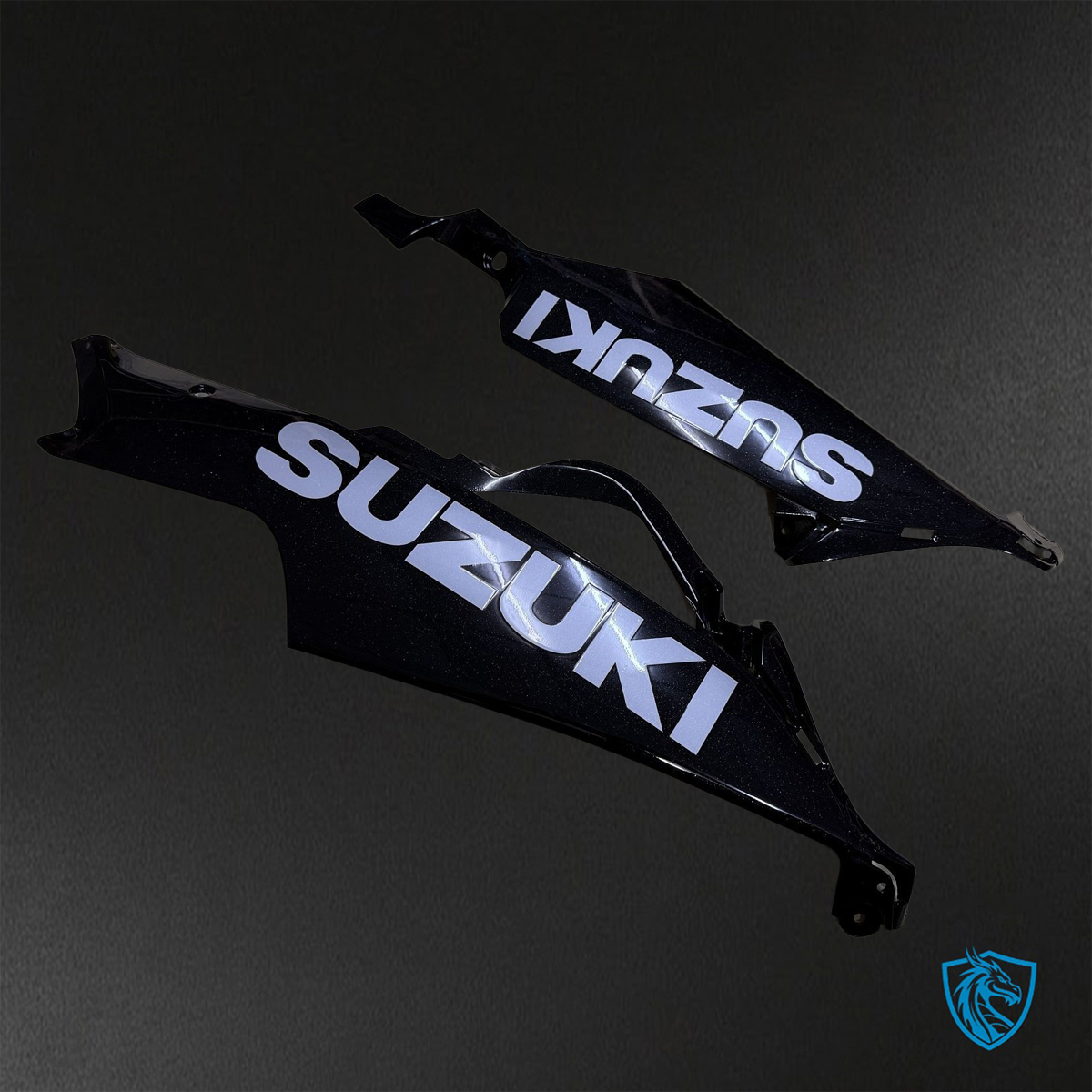 Suzuki GSX-R600/750 (2006-2007) Gloss Blue & Black - Replacement Motorcycle Fairings Kit