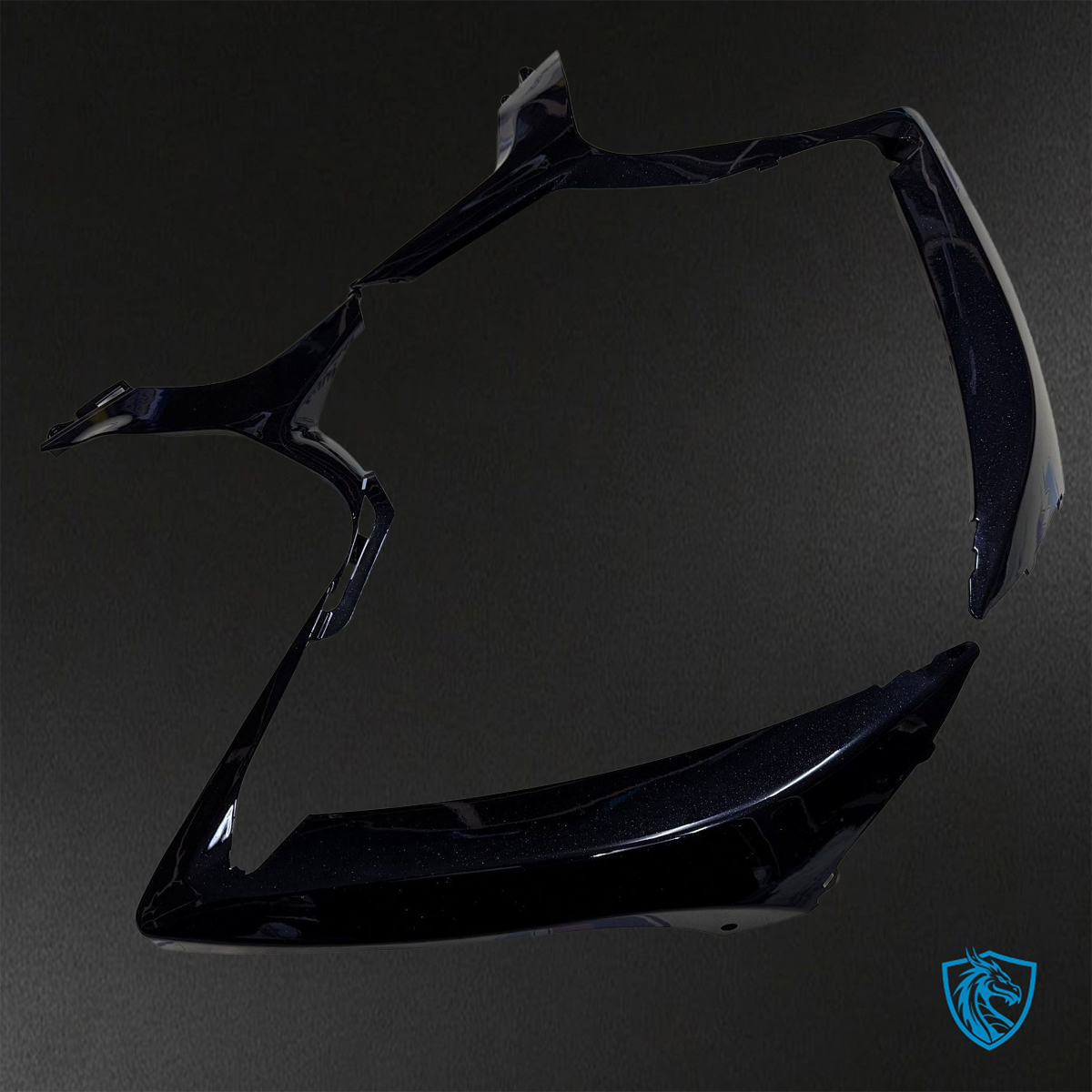 Suzuki GSX-R600/750 (2006-2007) Gloss Blue & Black - Replacement Motorcycle Fairings Kit
