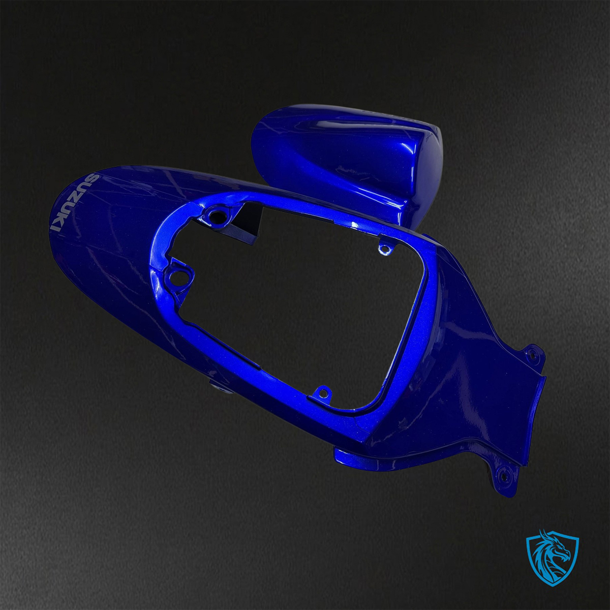 Suzuki GSX-R600/750 (2006-2007) Gloss Blue & Black - Replacement Motorcycle Fairings Kit