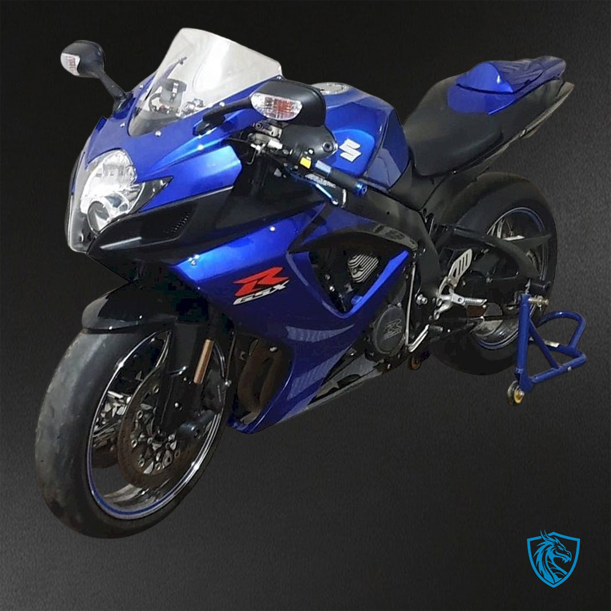 Suzuki GSX-R600/750 (2006-2007) Gloss Blue & Black - Replacement Motorcycle Fairings Kit