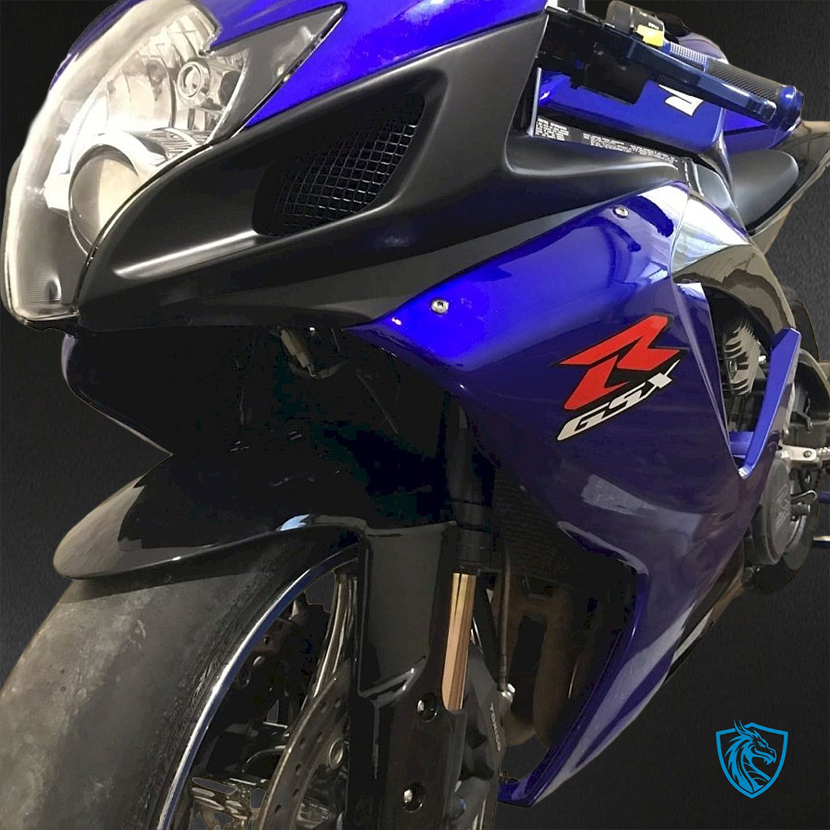 Suzuki GSX-R600/750 (2006-2007) Gloss Blue & Black - Replacement Motorcycle Fairings Kit