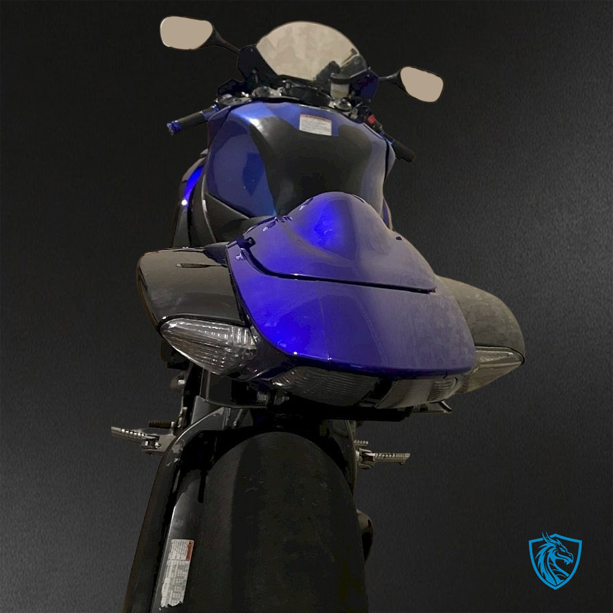 Suzuki GSX-R600/750 (2006-2007) Gloss Blue & Black - Replacement Motorcycle Fairings Kit