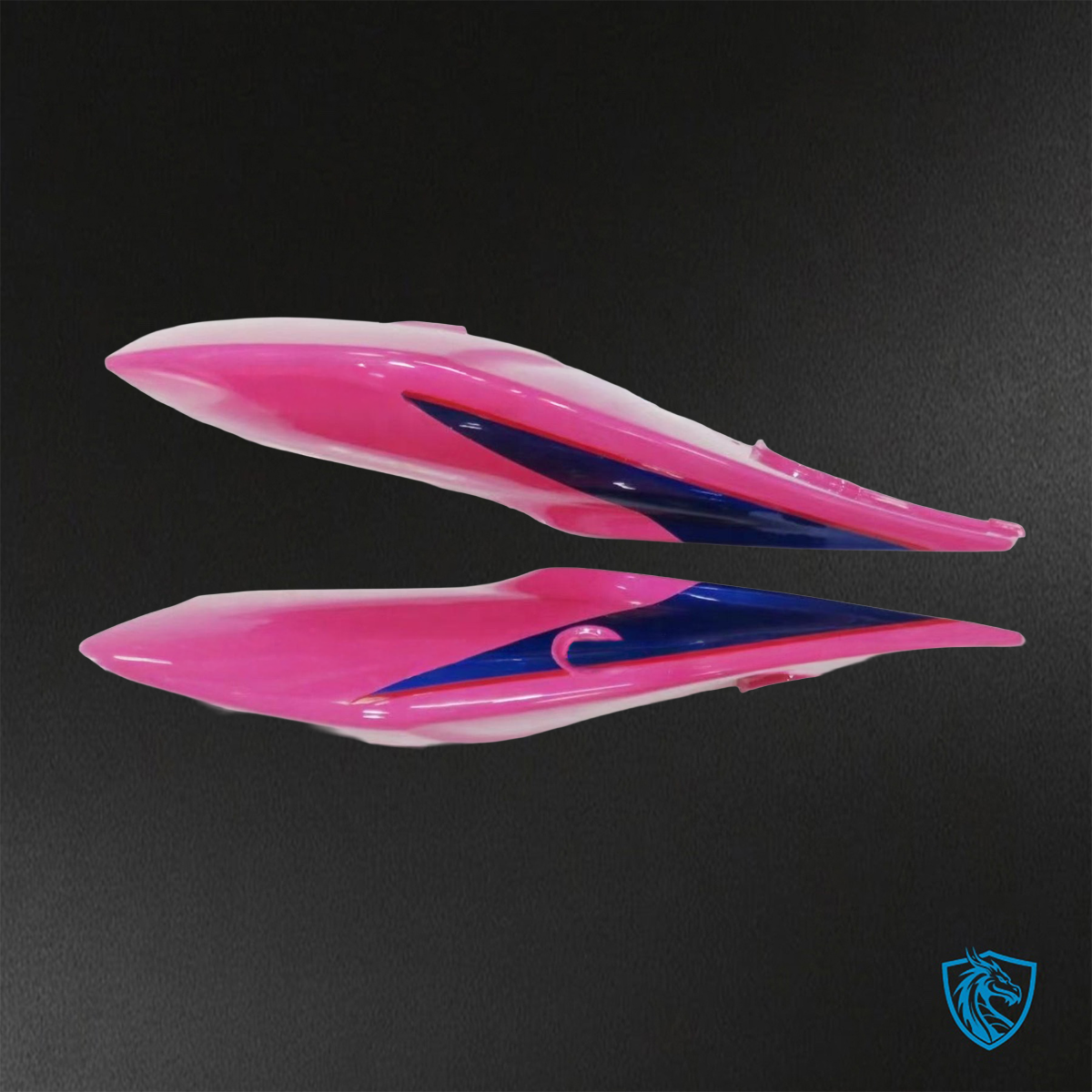 Suzuki GSX-R600/750 (2006-2007) Blue & Pink - Custom ABS Fairing Kit