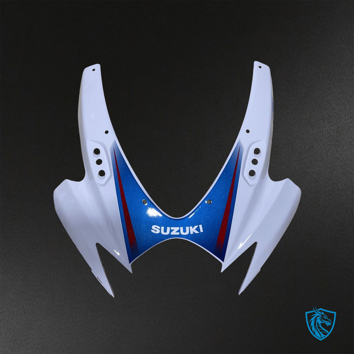 Suzuki GSX-R600/750 (2006-2007) Gloss Blue, White & Black Fairings Kit - Aftermarket ABS Bodywork