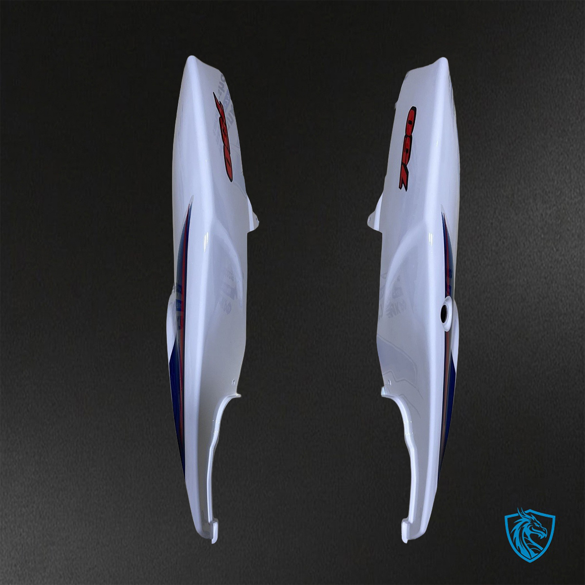 Suzuki GSX-R600/750 (2006-2007) Gloss Blue, White & Black Fairings Kit - Aftermarket ABS Bodywork