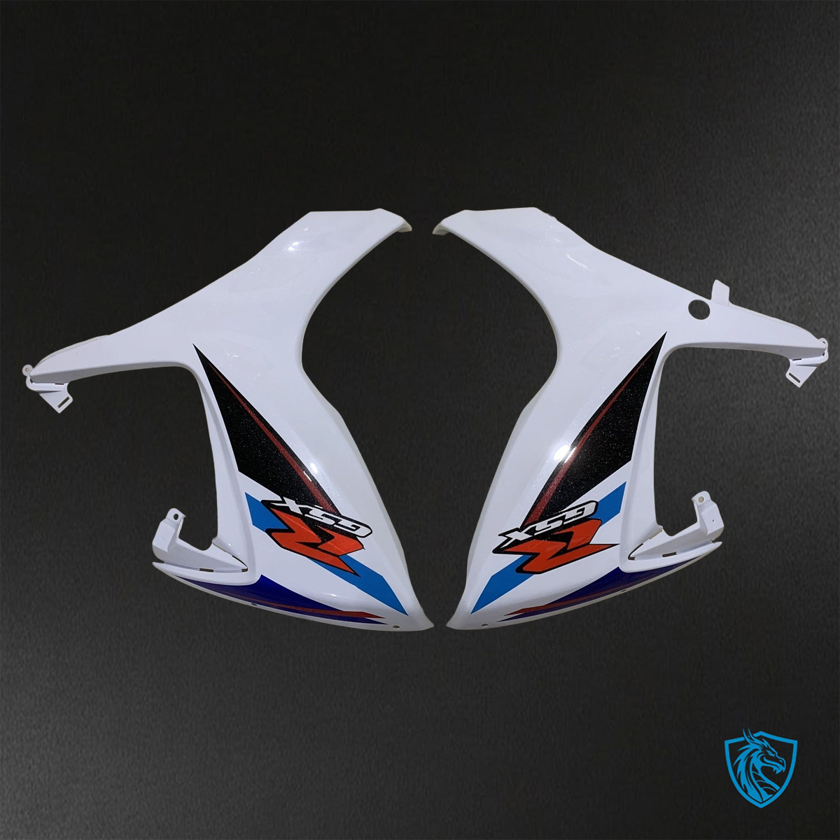 Suzuki GSX-R600/750 (2006-2007) Blue & White - Replacement Motorcycle Fairings Kit