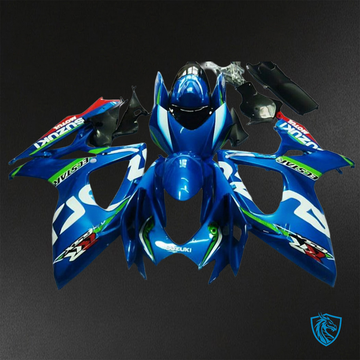 Suzuki GSX-R600/750 (2006-2007) Blue & White - Replacement Motorcycle Fairings Kit