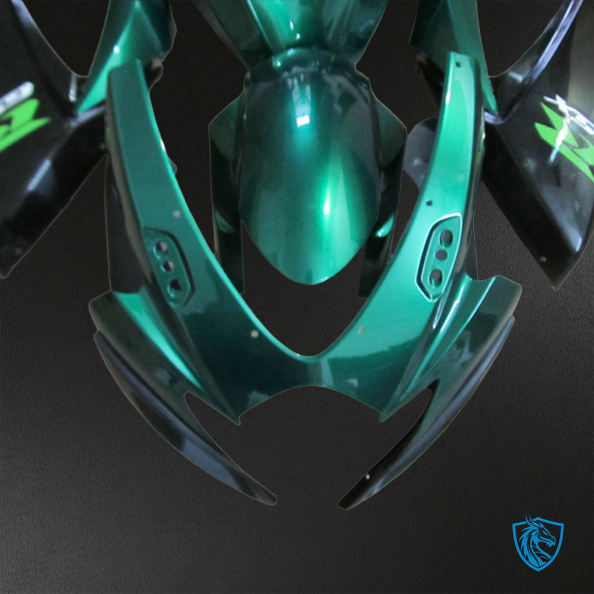 Suzuki GSX-R600/750 (2006-2007) Emerald Green - Custom ABS Fairing Kit