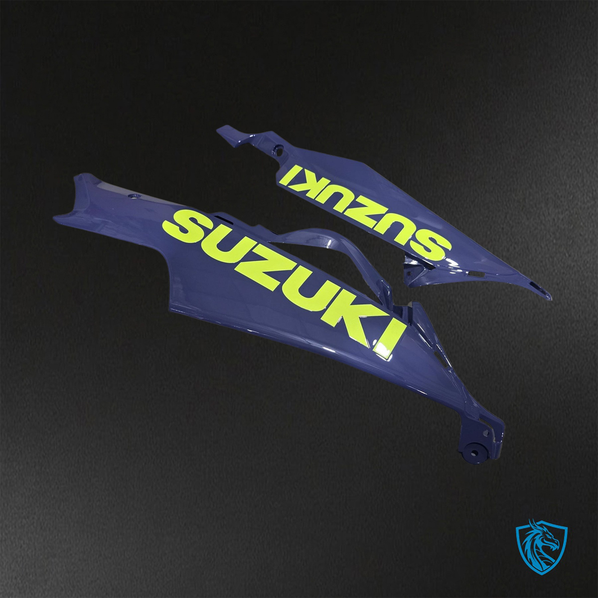 Suzuki GSX-R600/750 (2006-2007) Gray & Fluorescent Yellow - Replacement Motorcycle Fairings Kit