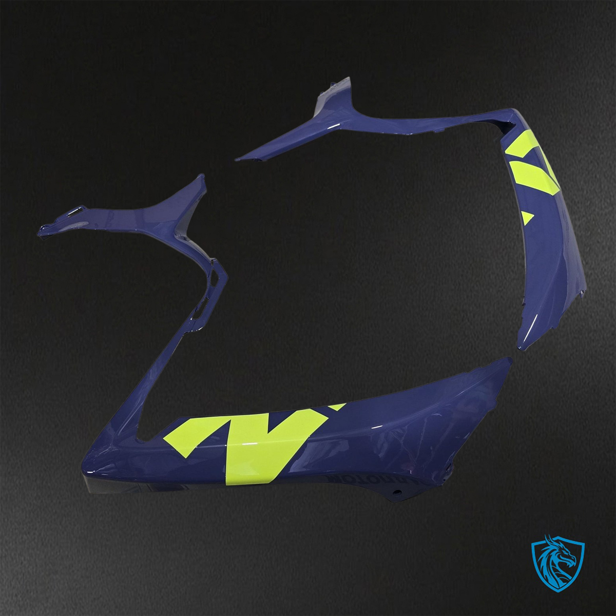 Suzuki GSX-R600/750 (2006-2007) Gray & Fluorescent Yellow - Replacement Motorcycle Fairings Kit