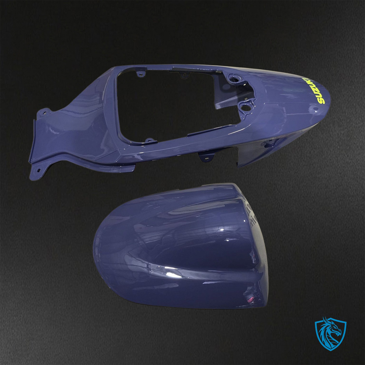 Suzuki GSX-R600/750 (2006-2007) Gray & Fluorescent Yellow - Replacement Motorcycle Fairings Kit