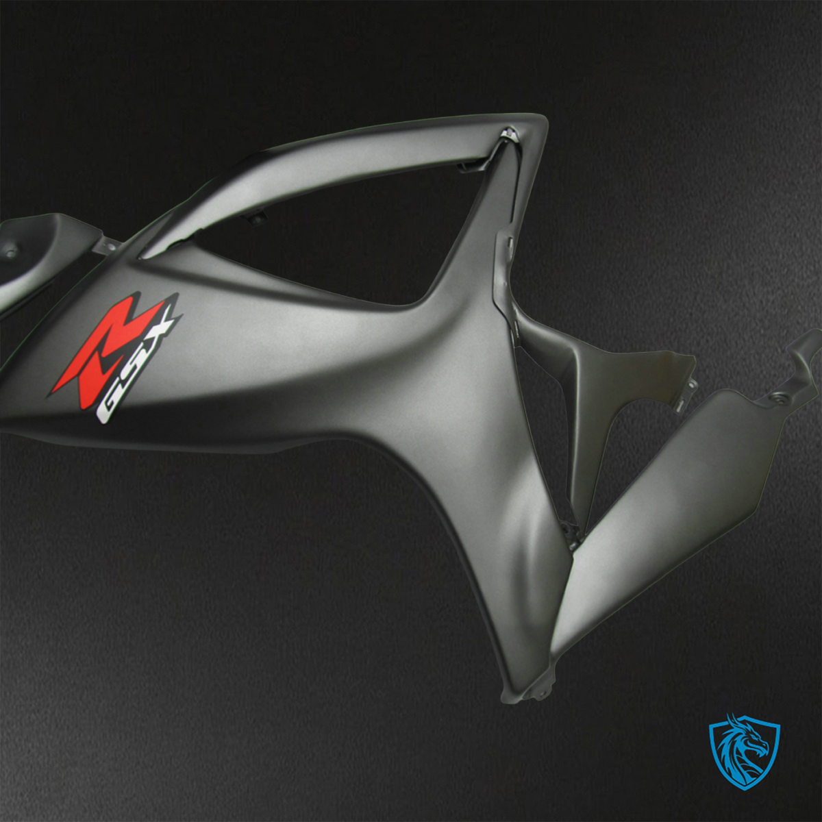 Suzuki GSX-R600/750 (2006-2007) Gray & Red - Custom ABS Fairing Kit