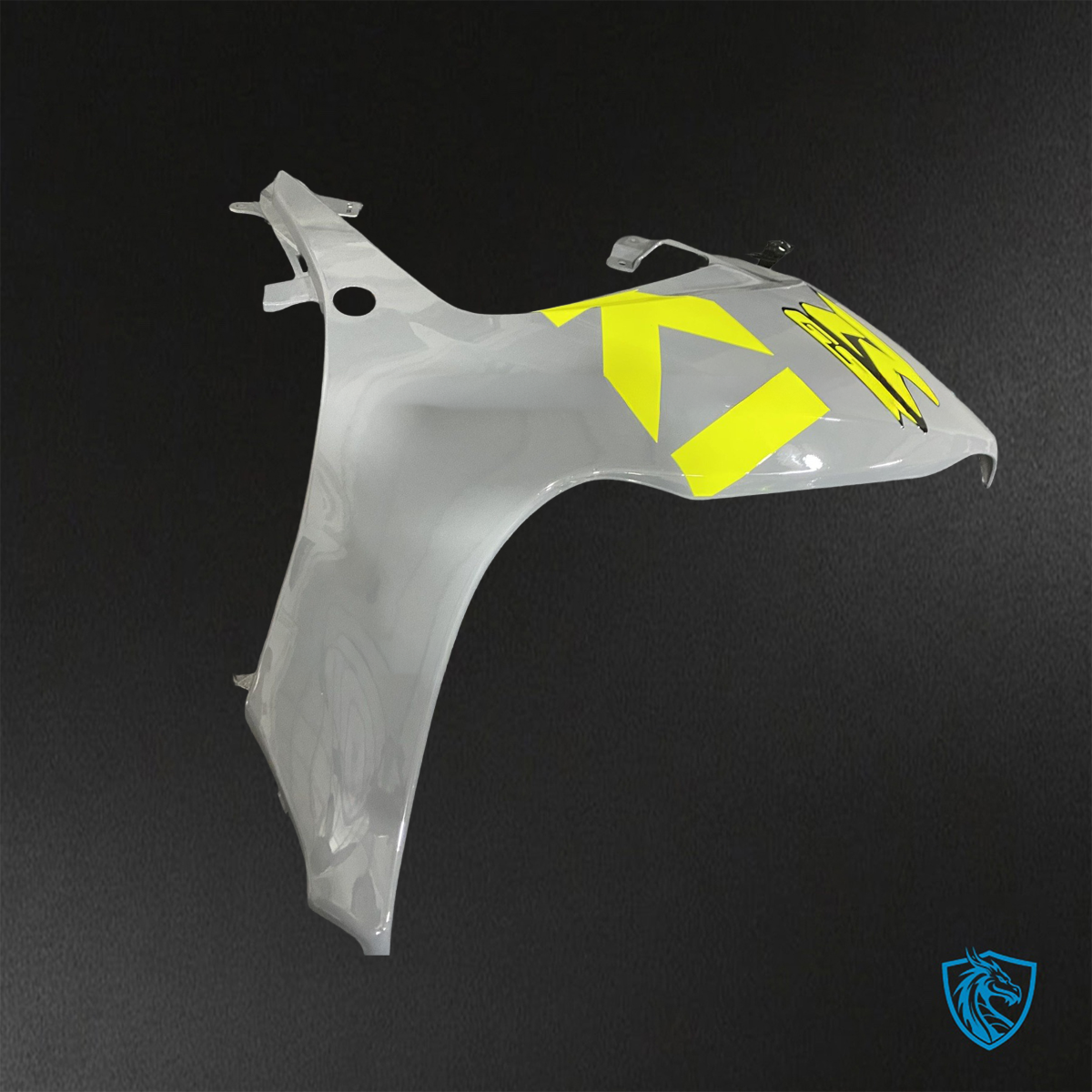 Suzuki GSX-R600/750 (2006-2007) Gloss Gray & Yellow ABS Bodywork - Fairings Kit