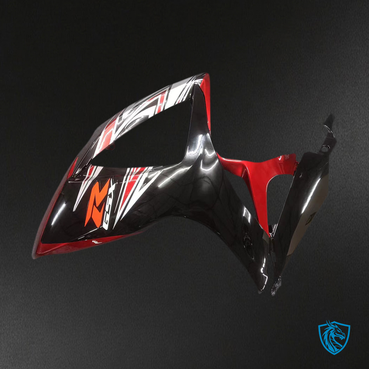 Suzuki GSXR 600-750 (2006-2007) Black & Red K6 - Fairing Kit | ABS Bodywork
