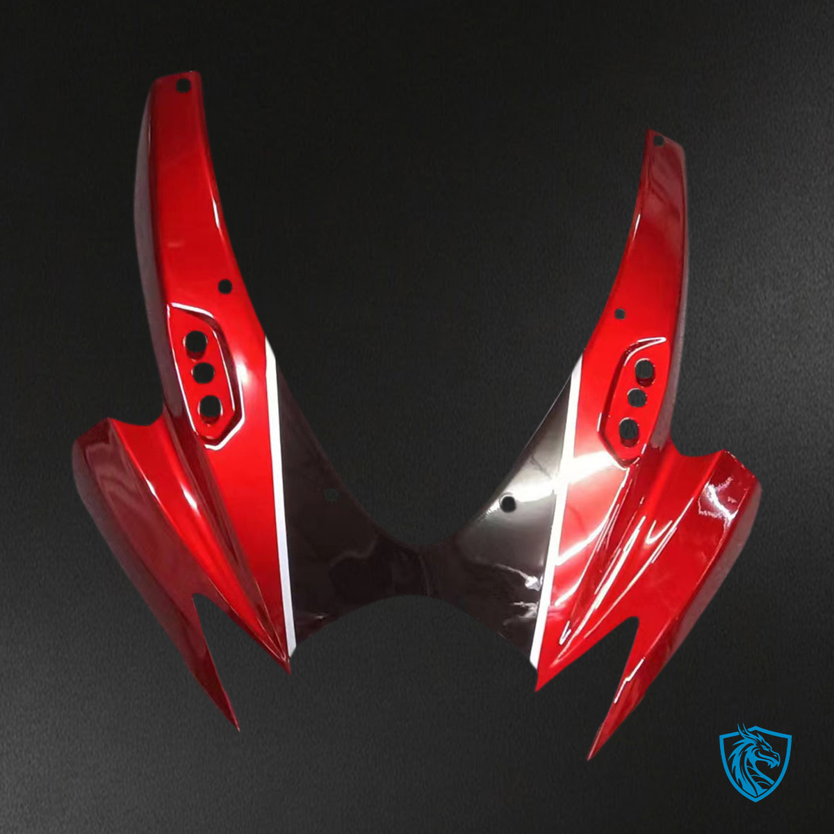 Suzuki GSXR 600-750 (2006-2007) Black & Red K6 - Fairing Kit | ABS Bodywork