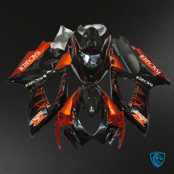 Suzuki GSX-R600/750 (2006-2007) Red & Black Bacardi - Replacement Motorcycle Fairings Kit