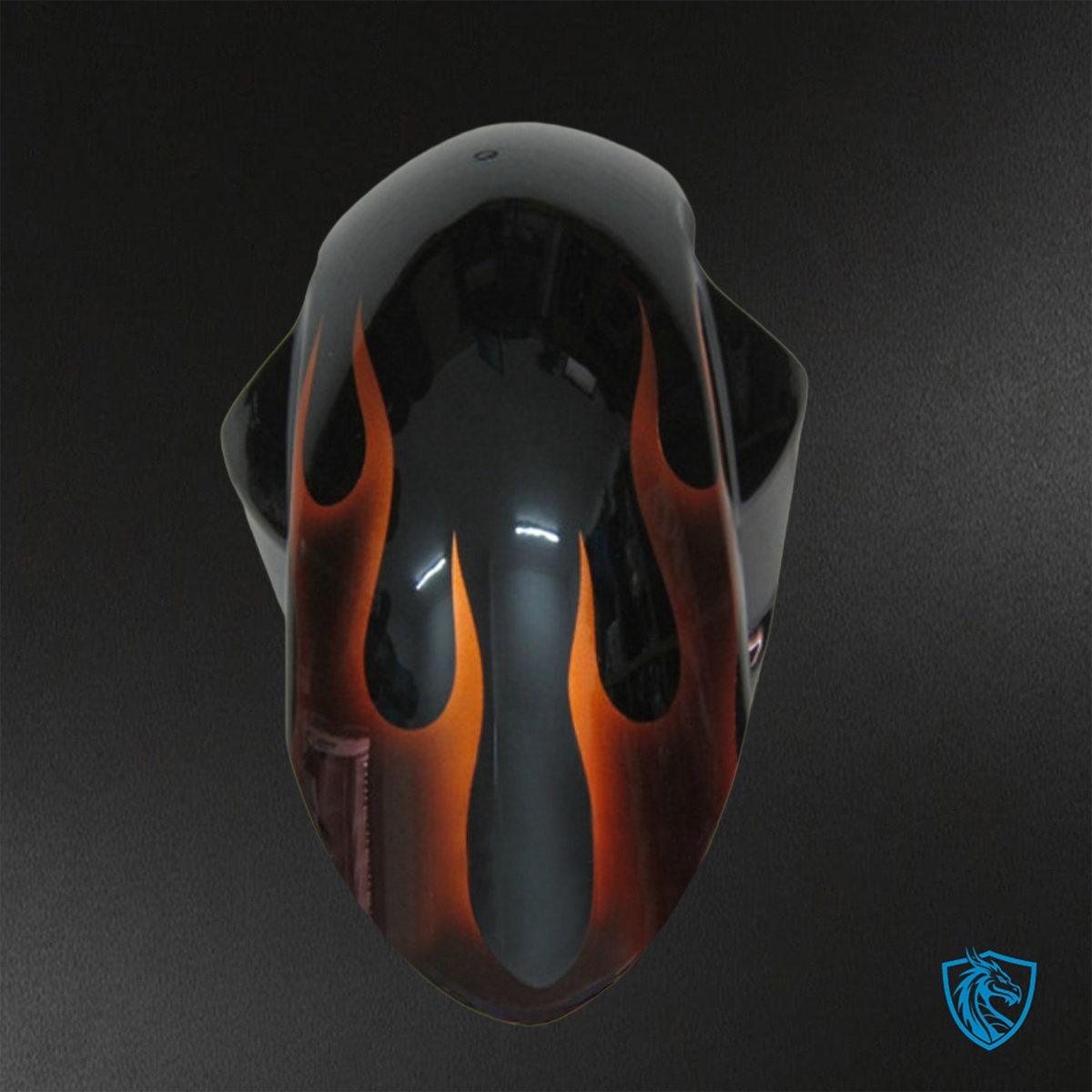 Suzuki GSX-R600/750 (2006-2007) Red & Black Flame - Custom ABS Fairing Kit