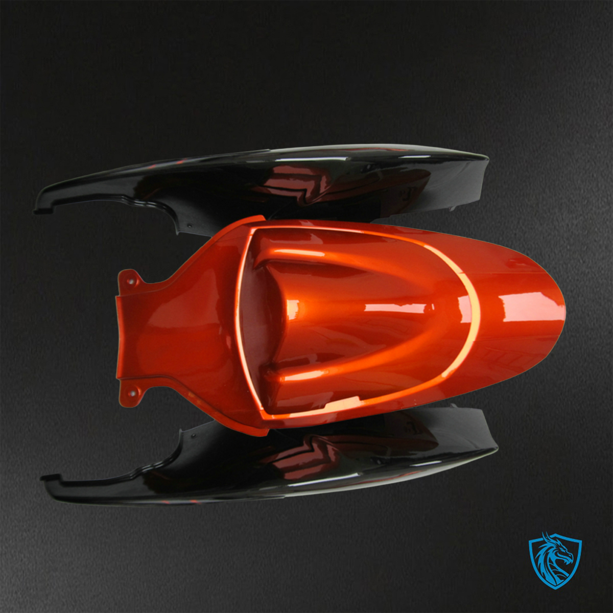 Suzuki GSX-R600/750 (2006-2007) Red & Black Flame - Replacement Motorcycle Fairings Kit