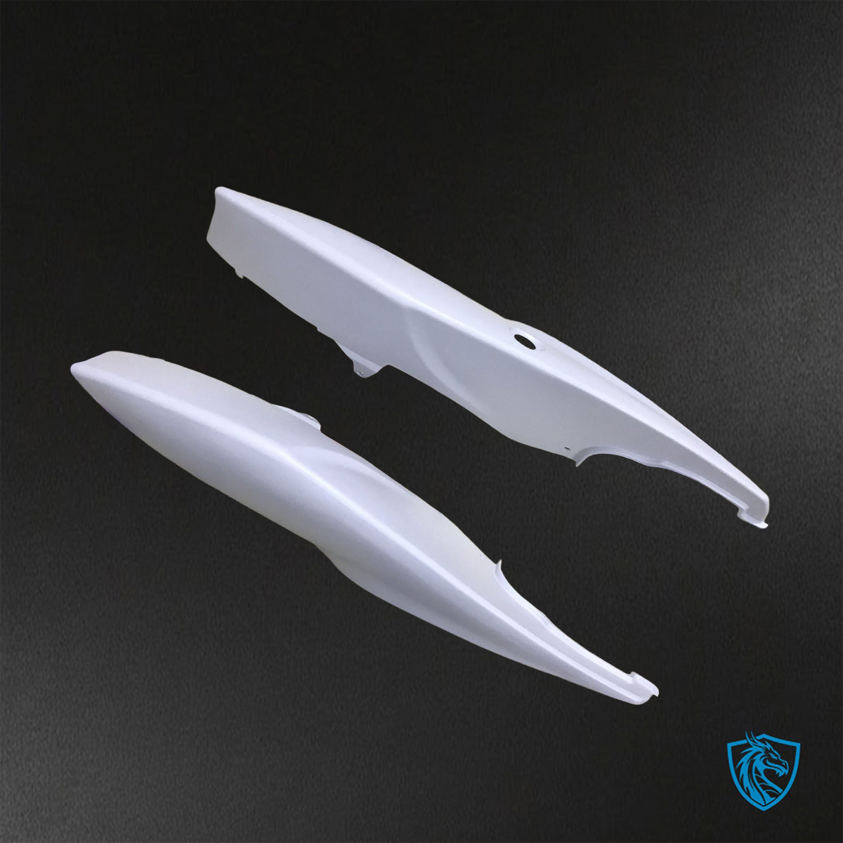 Suzuki GSX-R600/750 (2006-2007) White & Black - Custom ABS Fairing Kit