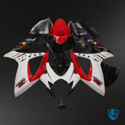 Black, Red & White