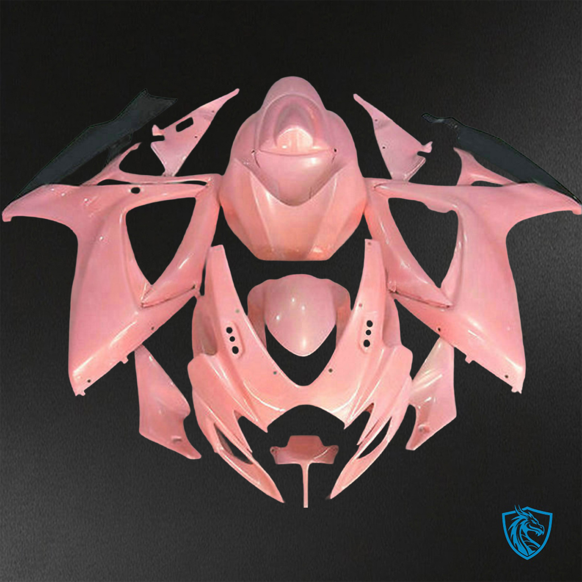 Suzuki GSX-R600/750 (2006-2007) Light Pink - Replacement Motorcycle Fairings Kit