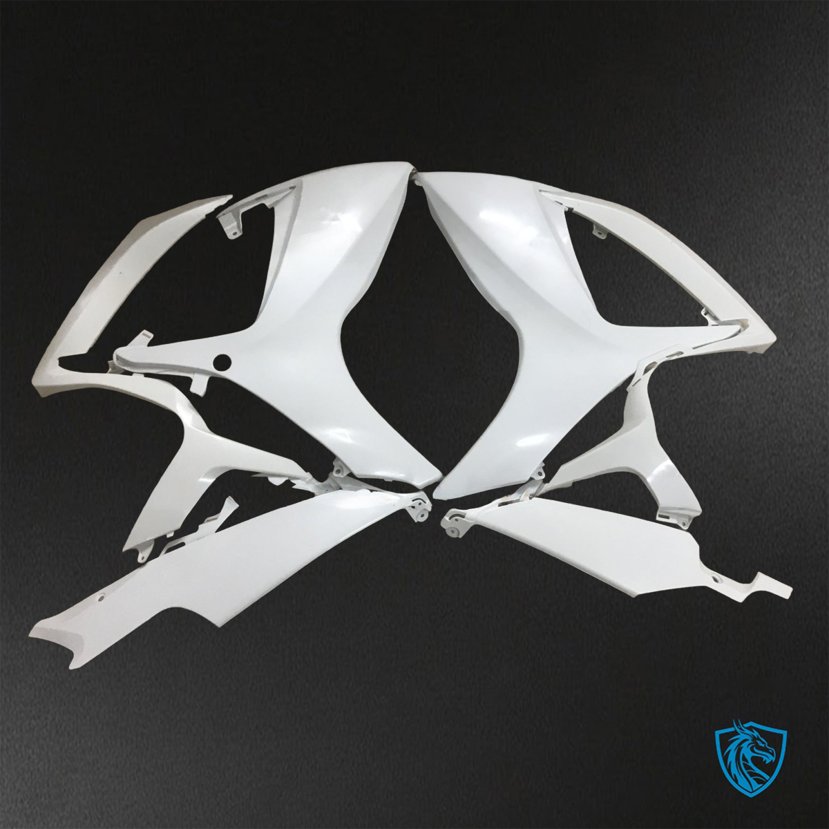 Suzuki GSX-R600/750 (2006-2007) White - Replacement Motorcycle Fairings Kit