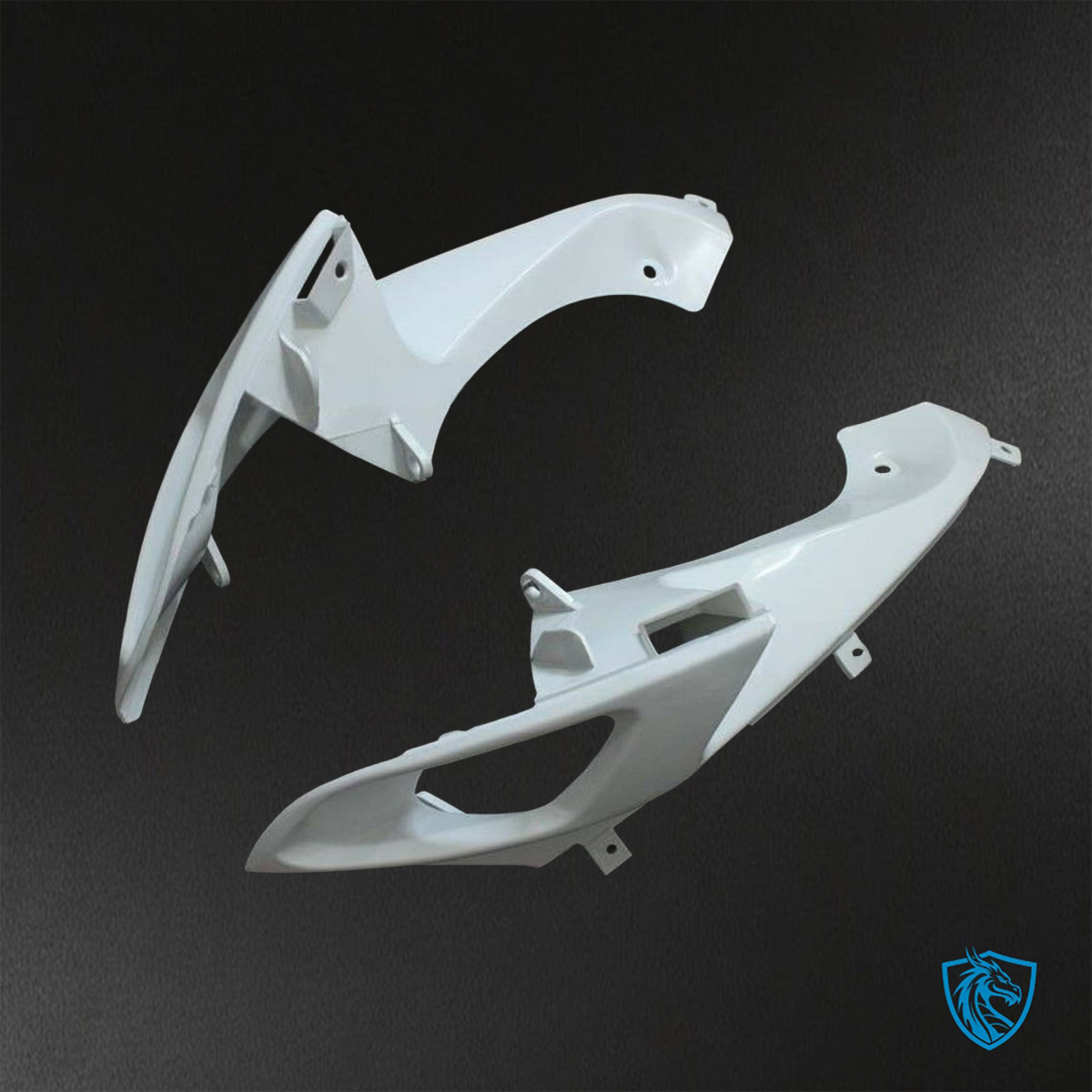Suzuki GSX-R600/750 (2006-2007) White - Replacement Motorcycle Fairings Kit
