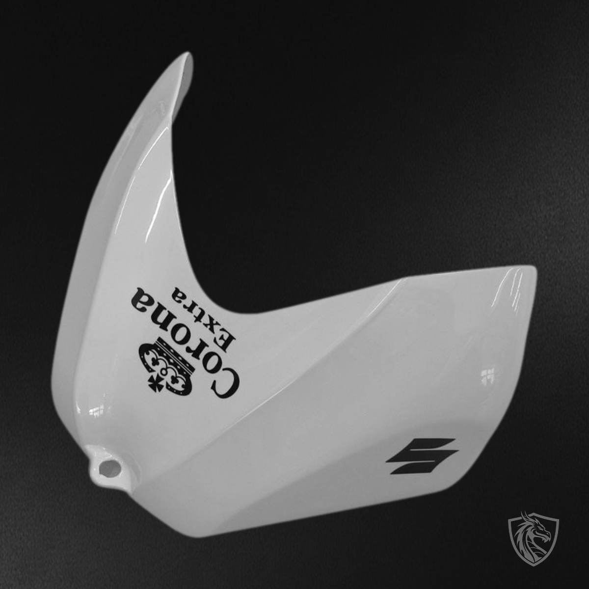 Suzuki GSXR 600-750 (2006-2007) White & Black Alstare Corona Fairing Kit - Aftermarket ABS Bodywork