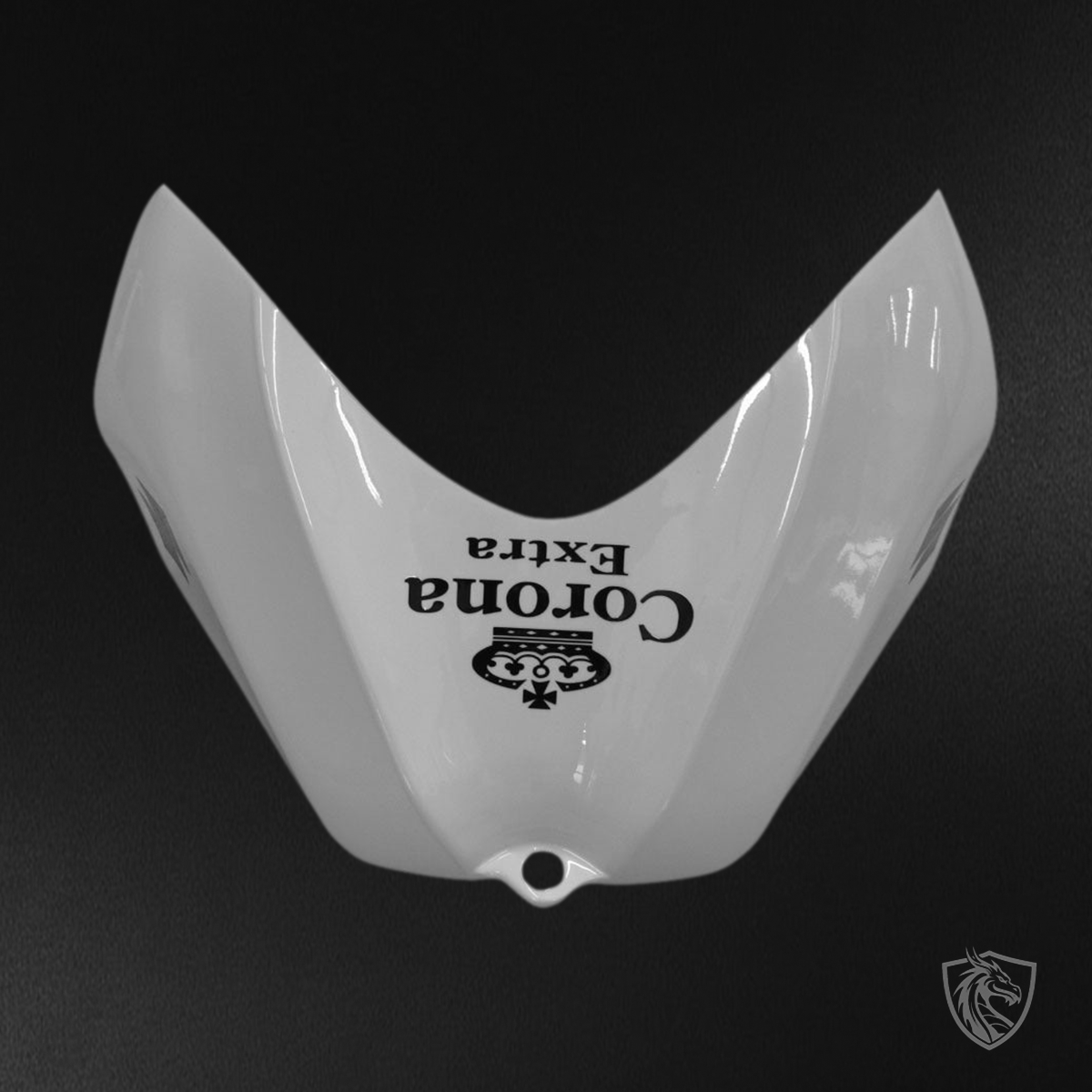 Suzuki GSXR 600-750 (2006-2007) White & Black Alstare Corona Fairing Kit - Aftermarket ABS Bodywork
