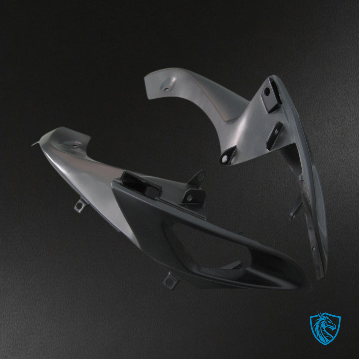 Suzuki GSXR 600-750 (2006-2007) White & Black Alstare Corona Fairing Kit - Aftermarket ABS Bodywork